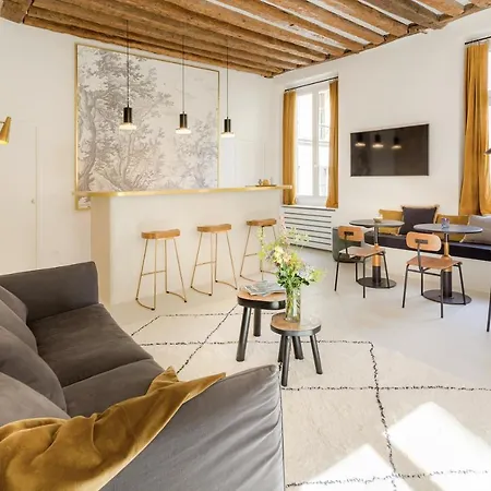 Apartamento Habitat Parisien - 2br-2ba - Marais - De *
